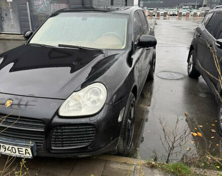 Черный Порше Каен, объемом двигателя 4.5 л и пробегом 282 тыс. км за 7500 $, фото 1 на Automoto.ua