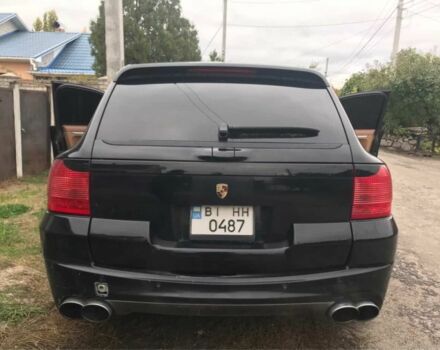 Черный Порше Каен, объемом двигателя 4.5 л и пробегом 212 тыс. км за 6300 $, фото 1 на Automoto.ua