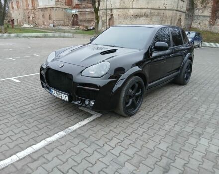 Черный Порше Каен, объемом двигателя 4.5 л и пробегом 152 тыс. км за 16553 $, фото 1 на Automoto.ua