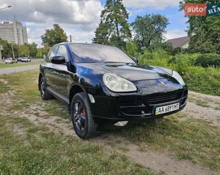 Черный Порше Каен, объемом двигателя 3.19 л и пробегом 324 тыс. км за 8200 $, фото 14 на Automoto.ua