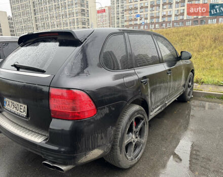 Черный Порше Каен, объемом двигателя 4.5 л и пробегом 111 тыс. км за 8500 $, фото 4 на Automoto.ua