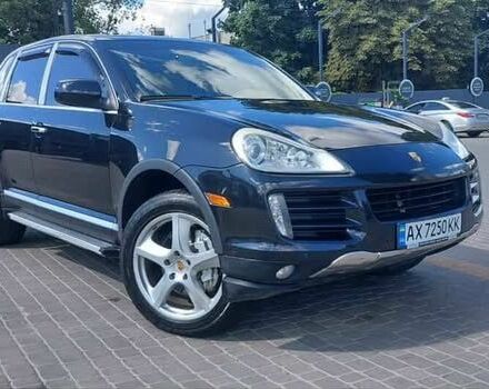 Черный Порше Каен, объемом двигателя 4.8 л и пробегом 148 тыс. км за 8000 $, фото 5 на Automoto.ua