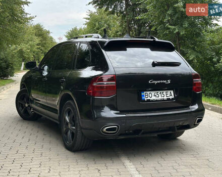 Черный Порше Каен, объемом двигателя 3.6 л и пробегом 321 тыс. км за 9500 $, фото 13 на Automoto.ua