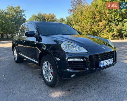Черный Порше Каен, объемом двигателя 4.81 л и пробегом 240 тыс. км за 8200 $, фото 2 на Automoto.ua