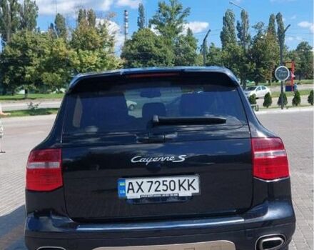 Черный Порше Каен, объемом двигателя 4.8 л и пробегом 148 тыс. км за 8000 $, фото 7 на Automoto.ua