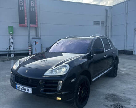 Черный Порше Каен, объемом двигателя 4.8 л и пробегом 190 тыс. км за 8000 $, фото 1 на Automoto.ua