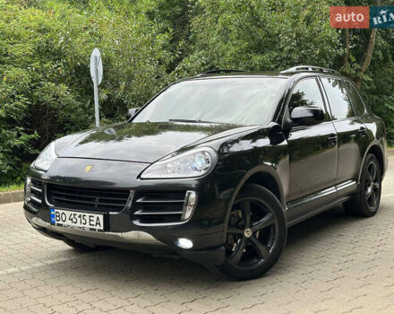 Черный Порше Каен, объемом двигателя 3.6 л и пробегом 321 тыс. км за 9500 $, фото 4 на Automoto.ua