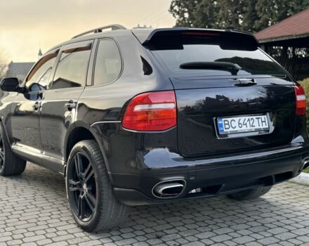 Черный Порше Каен, объемом двигателя 4.8 л и пробегом 193 тыс. км за 8950 $, фото 5 на Automoto.ua