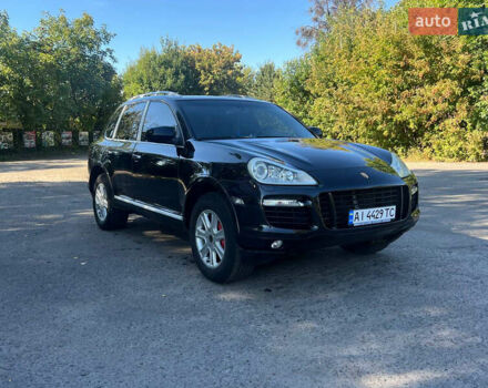 Черный Порше Каен, объемом двигателя 4.81 л и пробегом 240 тыс. км за 8200 $, фото 7 на Automoto.ua