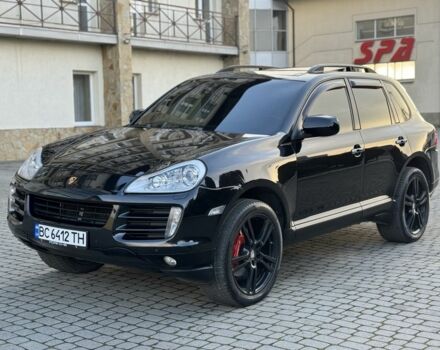 Черный Порше Каен, объемом двигателя 4.8 л и пробегом 193 тыс. км за 8950 $, фото 4 на Automoto.ua