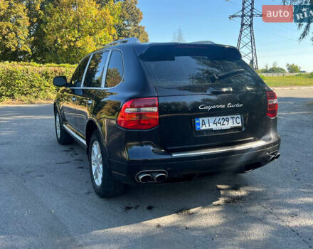 Черный Порше Каен, объемом двигателя 4.81 л и пробегом 240 тыс. км за 8200 $, фото 16 на Automoto.ua