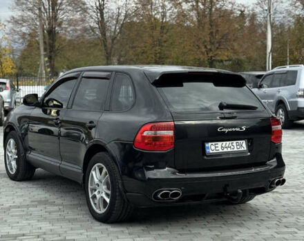 Порше Cayenne 2007 у Чернівцях на Automoto.ua Чорний Порше Cayenne, об'ємом двигуна 4.8 л та пробігом 206 тис. км за 9700 $, фото 5 на Automoto.ua
