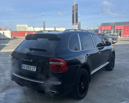 Черный Порше Каен, объемом двигателя 4.8 л и пробегом 190 тыс. км за 8000 $, фото 3 на Automoto.ua