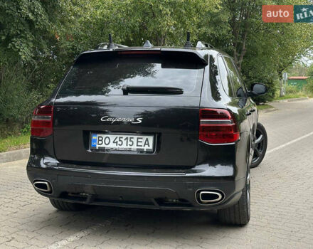 Черный Порше Каен, объемом двигателя 3.6 л и пробегом 321 тыс. км за 9500 $, фото 11 на Automoto.ua