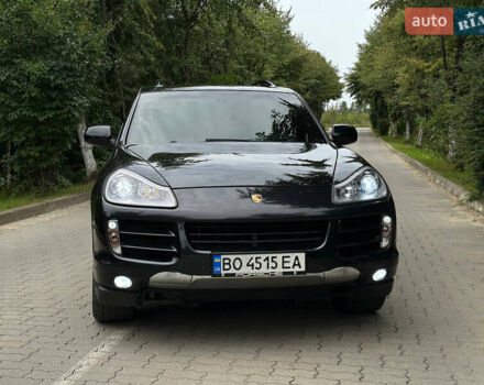 Черный Порше Каен, объемом двигателя 3.6 л и пробегом 321 тыс. км за 9500 $, фото 2 на Automoto.ua