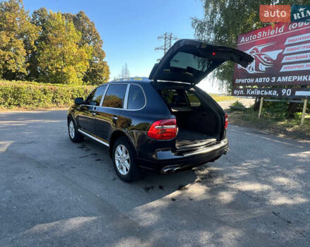 Черный Порше Каен, объемом двигателя 4.81 л и пробегом 240 тыс. км за 8200 $, фото 14 на Automoto.ua