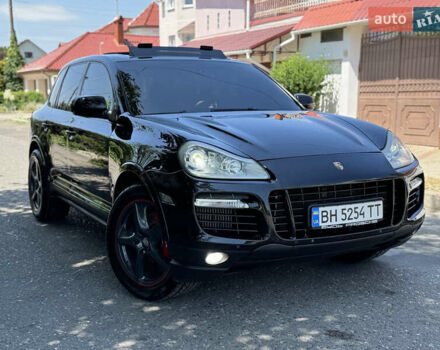 Черный Порше Каен, объемом двигателя 4.81 л и пробегом 220 тыс. км за 8500 $, фото 4 на Automoto.ua