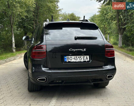 Черный Порше Каен, объемом двигателя 3.6 л и пробегом 321 тыс. км за 9500 $, фото 10 на Automoto.ua