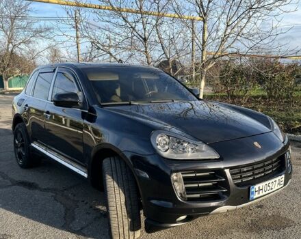 Черный Порше Каен, объемом двигателя 4.8 л и пробегом 136 тыс. км за 9000 $, фото 1 на Automoto.ua
