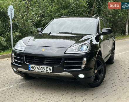 Черный Порше Каен, объемом двигателя 3.6 л и пробегом 321 тыс. км за 9500 $, фото 5 на Automoto.ua