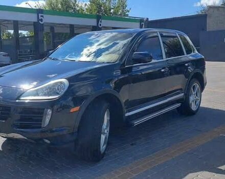 Черный Порше Каен, объемом двигателя 4.8 л и пробегом 148 тыс. км за 8000 $, фото 4 на Automoto.ua