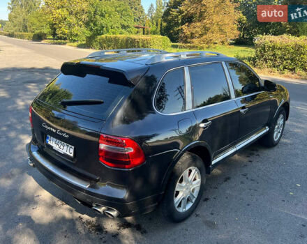 Черный Порше Каен, объемом двигателя 4.81 л и пробегом 240 тыс. км за 8200 $, фото 4 на Automoto.ua