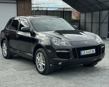 Порше Cayenne 2007 у Чернівцях на Automoto.ua Чорний Порше Cayenne, об'ємом двигуна 4.8 л та пробігом 206 тис. км за 9700 $, фото 2 на Automoto.ua
