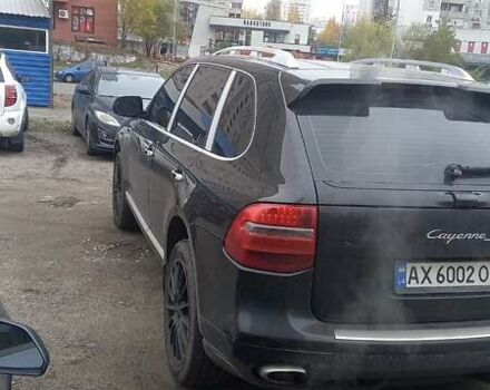 Черный Порше Каен, объемом двигателя 4.8 л и пробегом 170 тыс. км за 10400 $, фото 4 на Automoto.ua