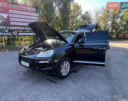 Черный Порше Каен, объемом двигателя 4.81 л и пробегом 240 тыс. км за 8200 $, фото 9 на Automoto.ua