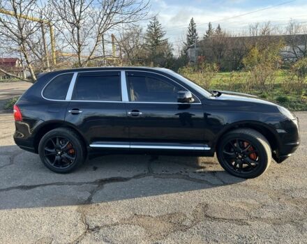 Черный Порше Каен, объемом двигателя 4.8 л и пробегом 136 тыс. км за 9000 $, фото 2 на Automoto.ua