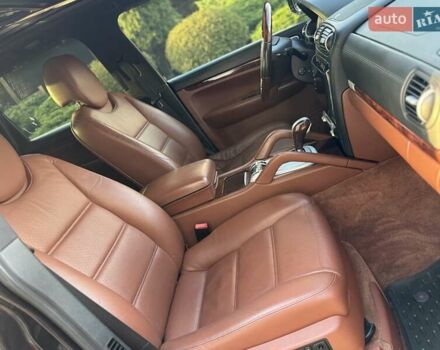 Черный Порше Каен, объемом двигателя 4.8 л и пробегом 247 тыс. км за 8950 $, фото 38 на Automoto.ua