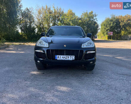 Черный Порше Каен, объемом двигателя 4.81 л и пробегом 240 тыс. км за 8200 $, фото 3 на Automoto.ua