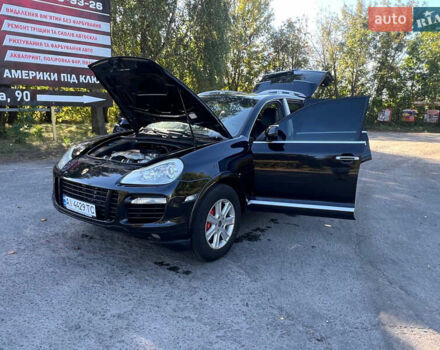 Черный Порше Каен, объемом двигателя 4.81 л и пробегом 240 тыс. км за 8200 $, фото 22 на Automoto.ua
