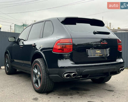 Черный Порше Каен, объемом двигателя 4.81 л и пробегом 222 тыс. км за 9500 $, фото 3 на Automoto.ua