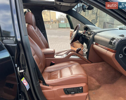 Черный Порше Каен, объемом двигателя 4.8 л и пробегом 220 тыс. км за 8700 $, фото 11 на Automoto.ua