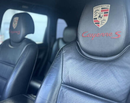 Черный Порше Каен, объемом двигателя 4.8 л и пробегом 190 тыс. км за 8000 $, фото 11 на Automoto.ua