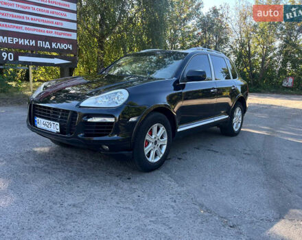Черный Порше Каен, объемом двигателя 4.81 л и пробегом 240 тыс. км за 8200 $, фото 6 на Automoto.ua