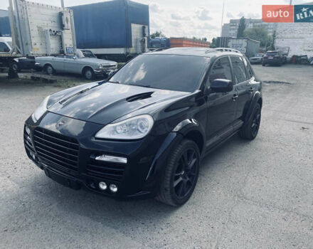Черный Порше Каен, объемом двигателя 4.8 л и пробегом 219 тыс. км за 11500 $, фото 10 на Automoto.ua