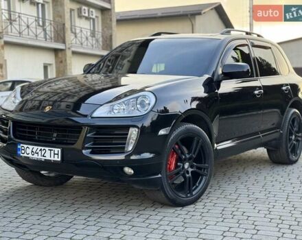 Черный Порше Каен, объемом двигателя 4.8 л и пробегом 247 тыс. км за 8950 $, фото 1 на Automoto.ua