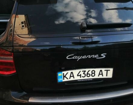 Черный Порше Каен, объемом двигателя 4.8 л и пробегом 164 тыс. км за 6650 $, фото 9 на Automoto.ua