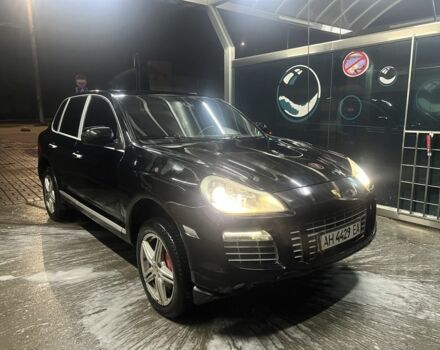 Черный Порше Каен, объемом двигателя 4.8 л и пробегом 360 тыс. км за 5900 $, фото 1 на Automoto.ua