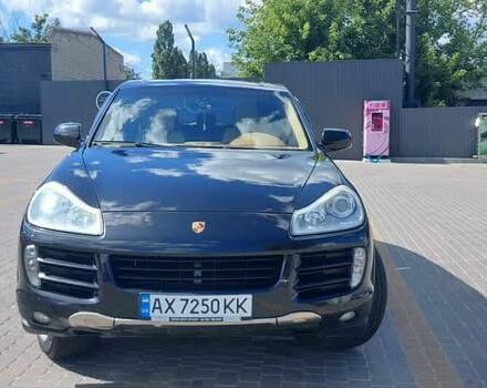 Черный Порше Каен, объемом двигателя 4.8 л и пробегом 148 тыс. км за 8000 $, фото 3 на Automoto.ua