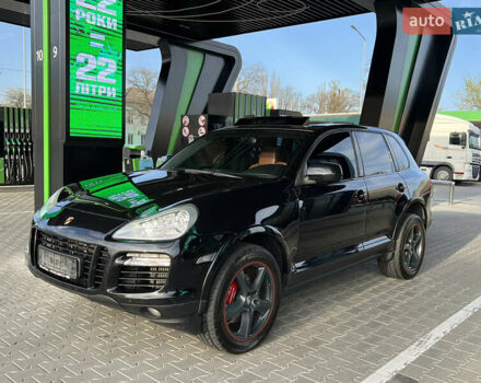 Черный Порше Каен, объемом двигателя 4.8 л и пробегом 220 тыс. км за 8700 $, фото 6 на Automoto.ua