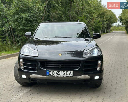 Черный Порше Каен, объемом двигателя 3.6 л и пробегом 321 тыс. км за 9500 $, фото 6 на Automoto.ua