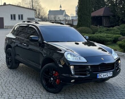 Черный Порше Каен, объемом двигателя 4.8 л и пробегом 193 тыс. км за 8950 $, фото 1 на Automoto.ua
