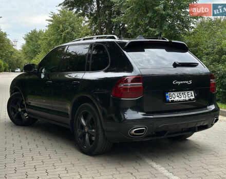 Черный Порше Каен, объемом двигателя 3.6 л и пробегом 321 тыс. км за 9500 $, фото 15 на Automoto.ua