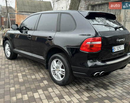 Черный Порше Каен, объемом двигателя 4.81 л и пробегом 195 тыс. км за 6900 $, фото 7 на Automoto.ua