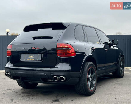 Черный Порше Каен, объемом двигателя 4.81 л и пробегом 222 тыс. км за 9500 $, фото 2 на Automoto.ua