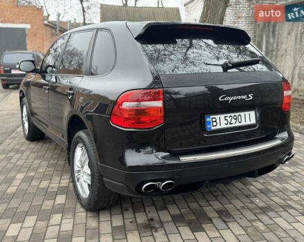 Черный Порше Каен, объемом двигателя 4.81 л и пробегом 195 тыс. км за 6900 $, фото 8 на Automoto.ua