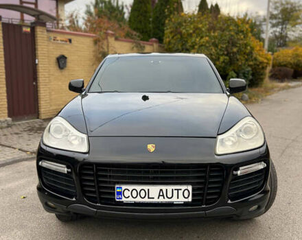 Черный Порше Каен, объемом двигателя 4.8 л и пробегом 177 тыс. км за 7999 $, фото 1 на Automoto.ua